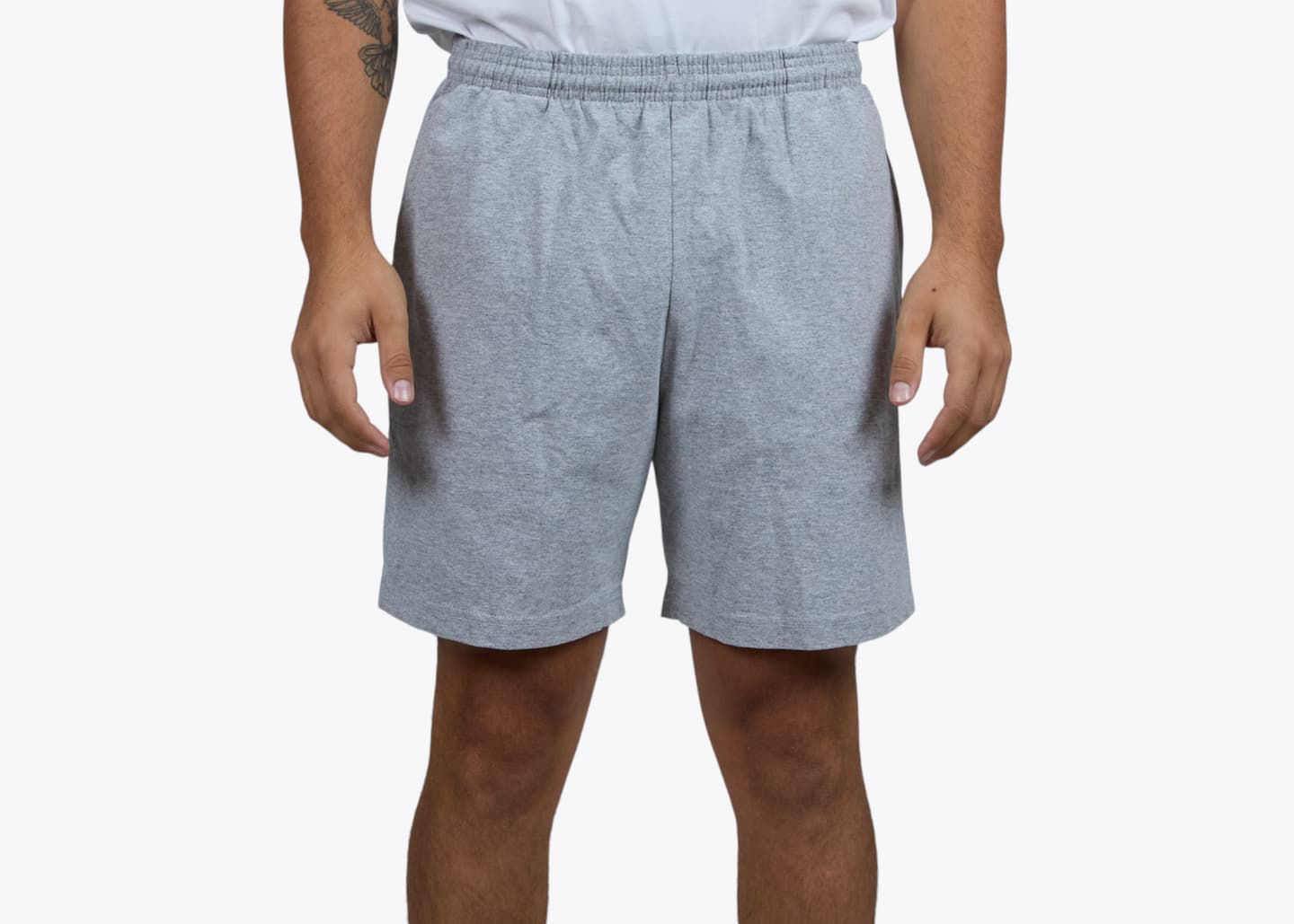 Custom Men’s Heavy Jersey Mid Shorts – Add Your Logo or Design