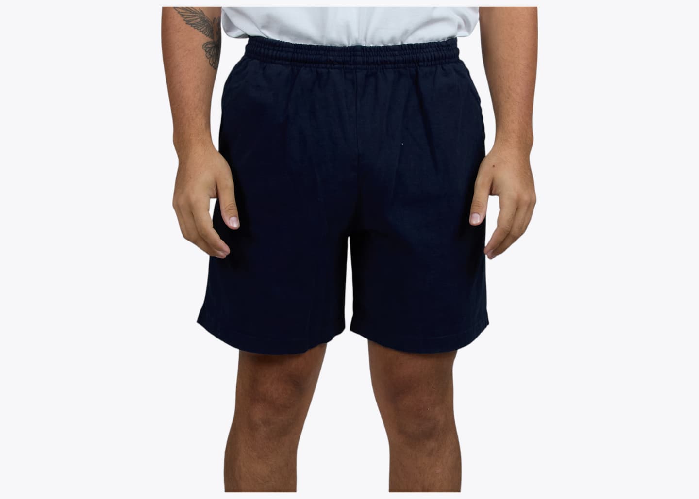 Custom Men’s Heavy Jersey Mid Shorts – Add Your Logo or Design