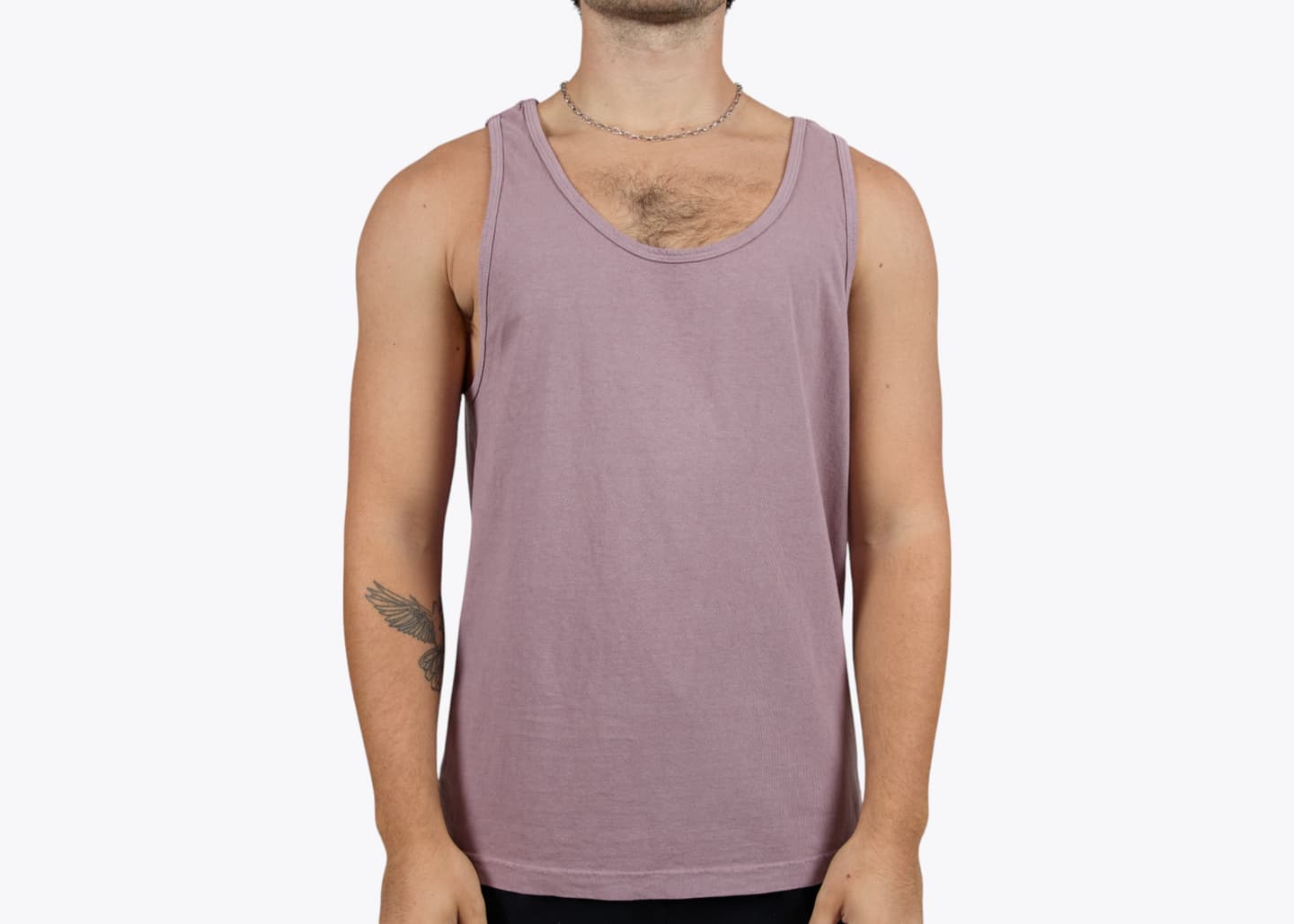Custom Garment-Dyed Basic Tank – Add Your Logo or Design