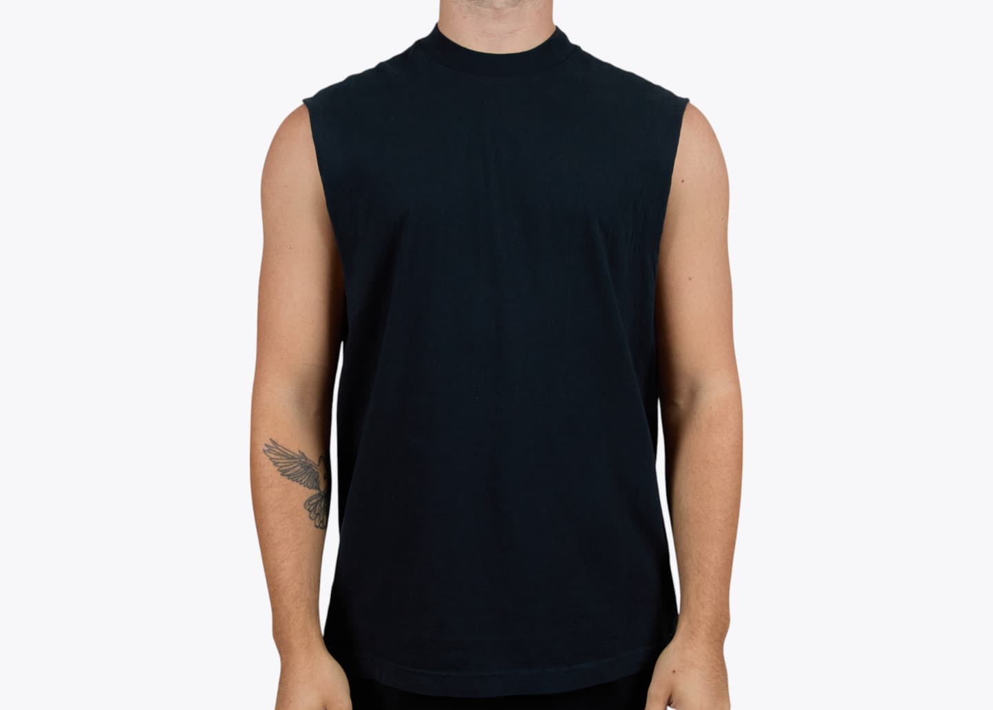Custom Heavyweight Sleeveless Tee – Add Your Logo or Design