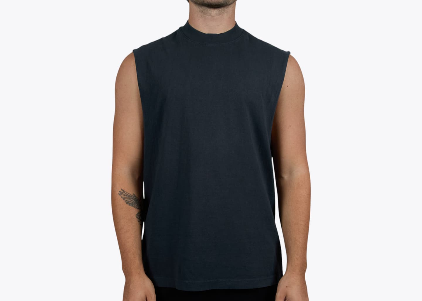 Custom Heavyweight Sleeveless Tee – Add Your Logo or Design