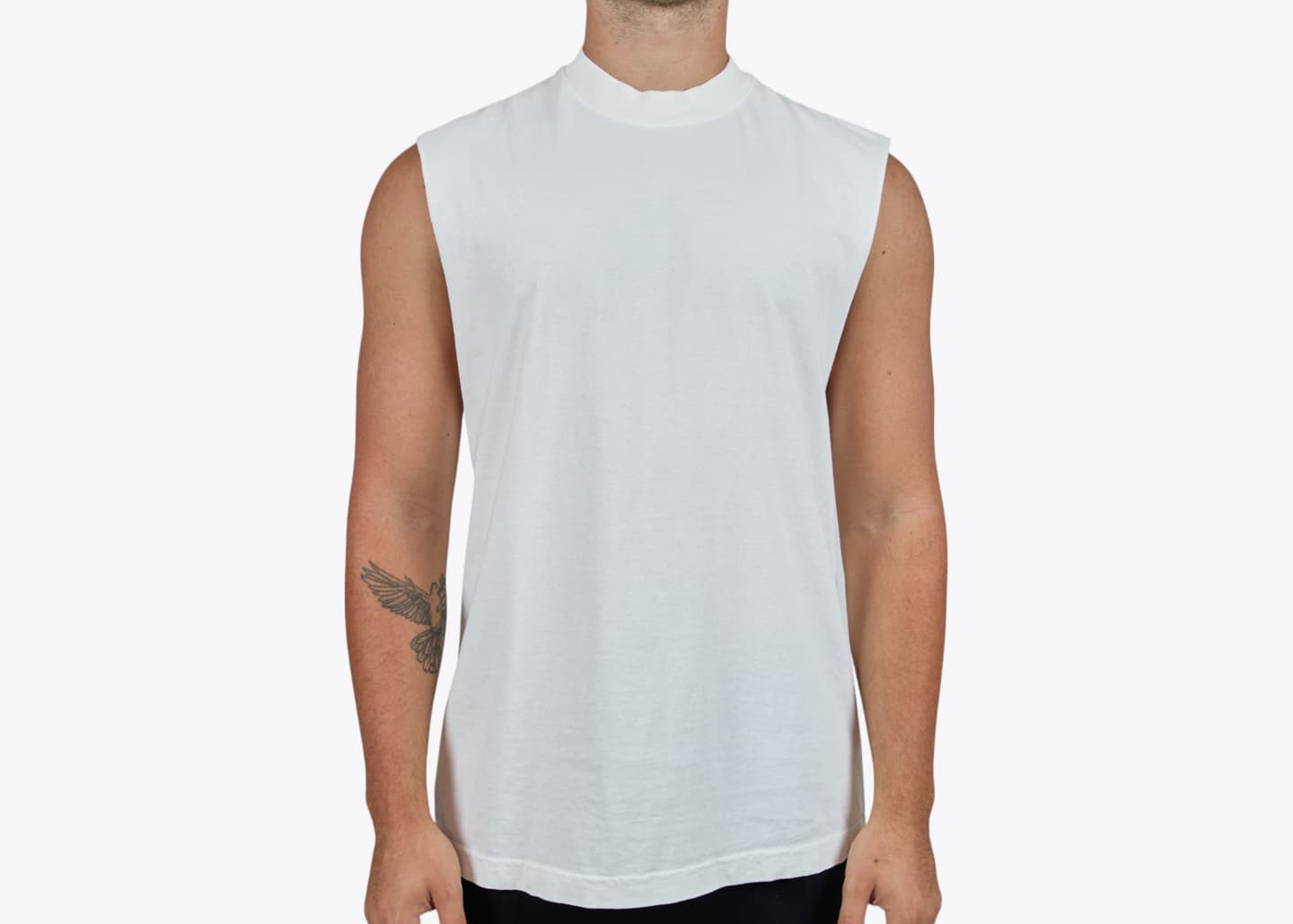 Custom Heavyweight Sleeveless Tee – Add Your Logo or Design