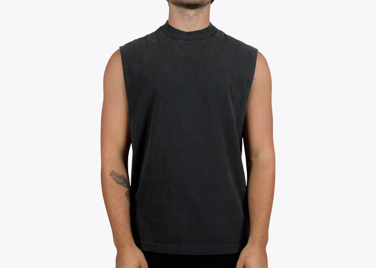 Custom Heavyweight Sleeveless Tee – Add Your Logo or Design