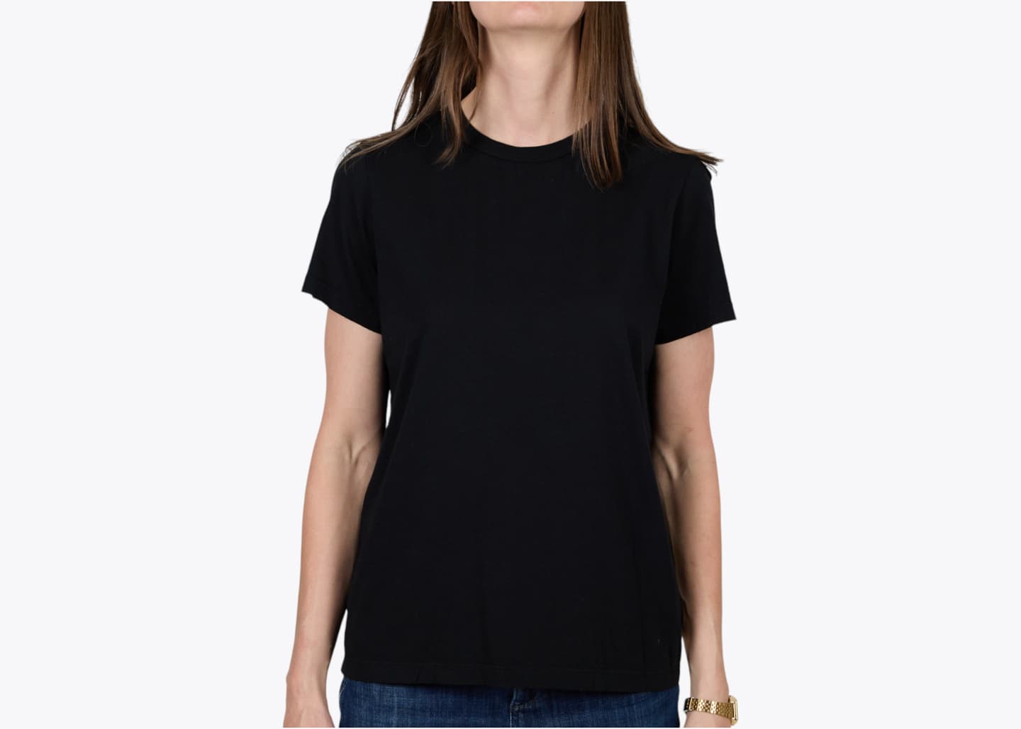 Custom Women’s Signature Crewneck T-Shirt – Add Your Logo or Design
