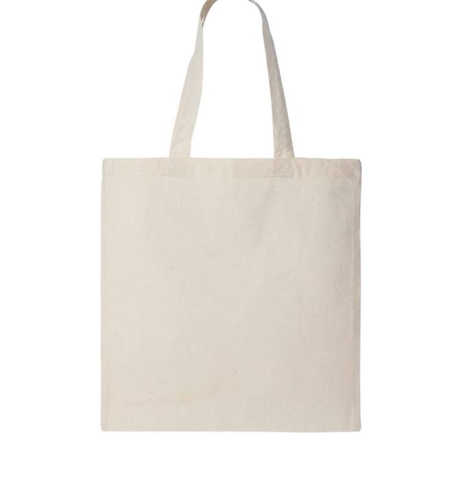 100% Cotton Canvas Tote Bag