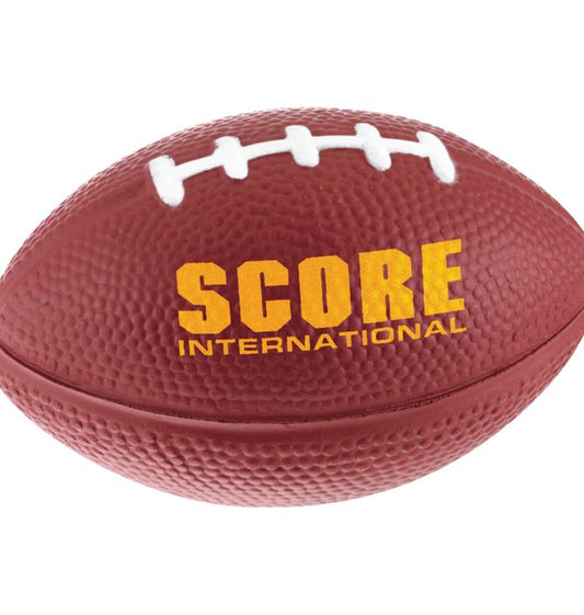Custom 3-1/2" Football Stress Reliever – Add Your Logo or Design