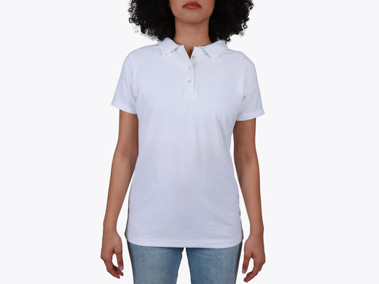 Custom Women’s 50/50 Sport Polo – Add Your Logo or Design